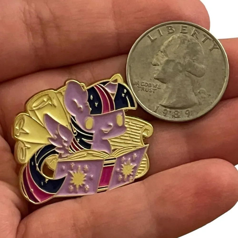 My Little Pony Twilight Sparkle Kawaii Chibi Enamel Pin